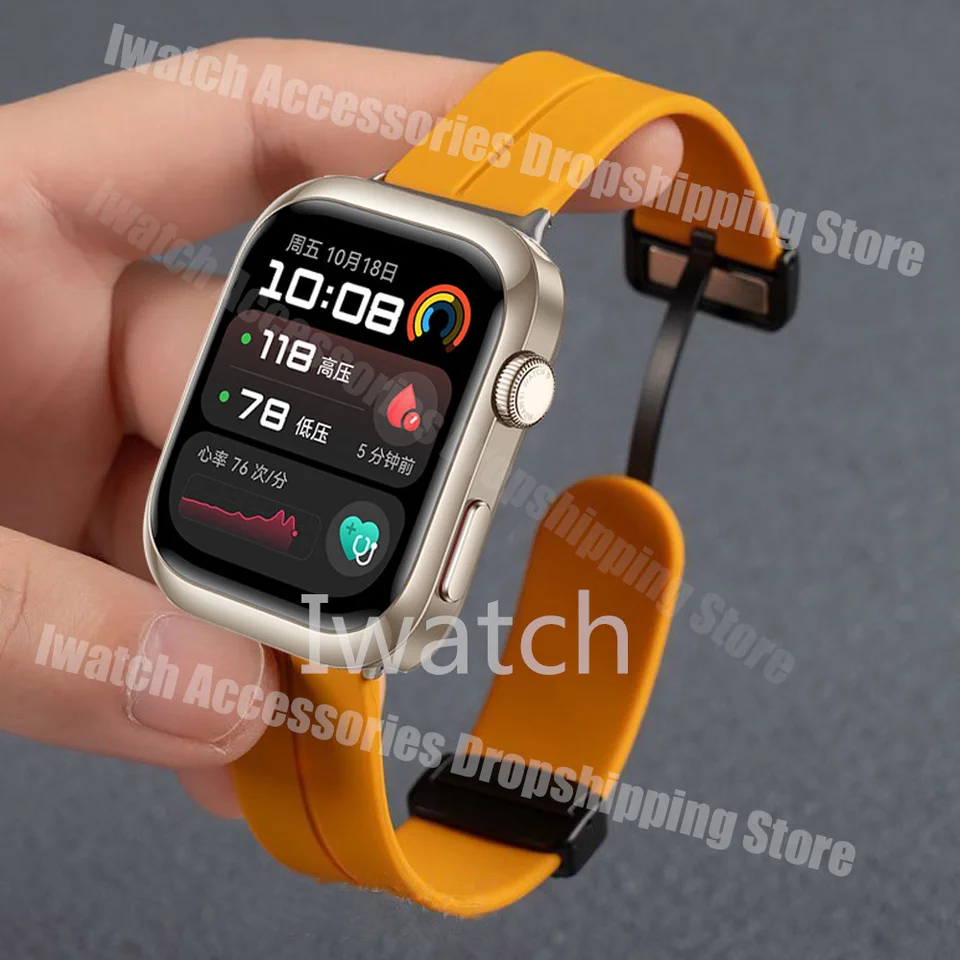Žltý pás pre Huawei Watch D2 Correa Magnetický náramok pre Huawei Watch D2 Spor Sport Wrictband vymeniteľné hodinky
