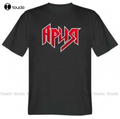 Ария tričko Aria Ruská sovietská heavy metalová skupina Kipelov кипелов biely golier Dámske módne tričko leto nové populárne