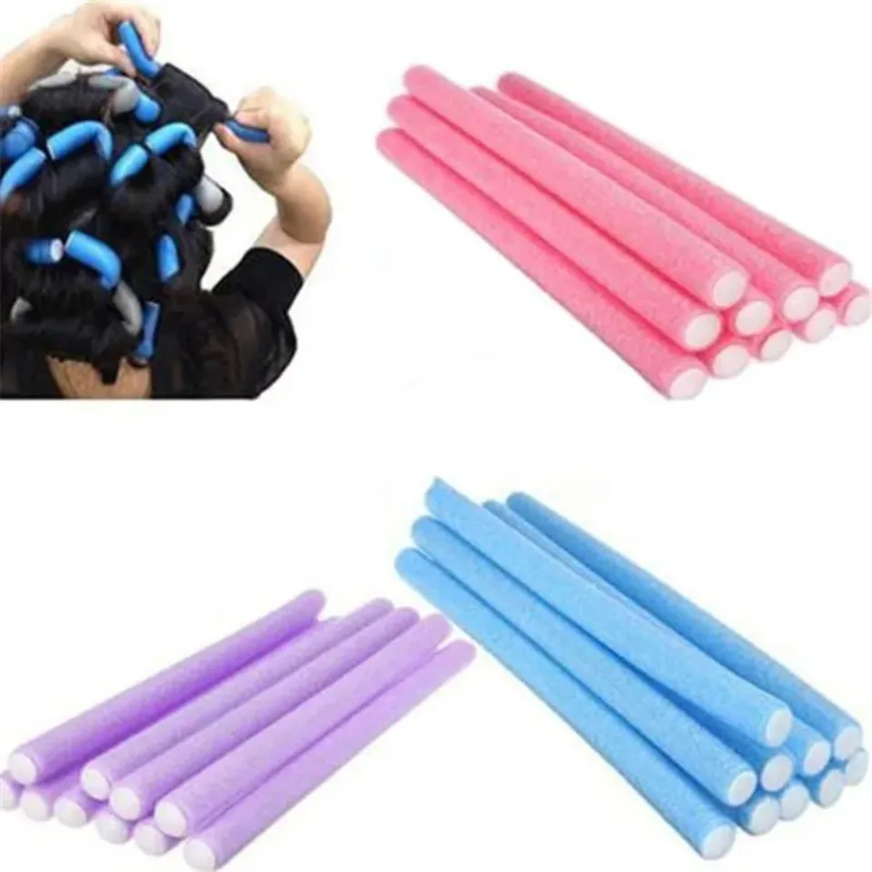 бигуди 10pcs/Set natáčania tvorcovia Soft Foam Bendy Twist Curls Soft