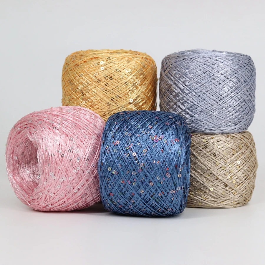 пряжа 265m 50g Polyester Flitre ďalšie vlákno pre háčkovanie ručnej pletenia priadze