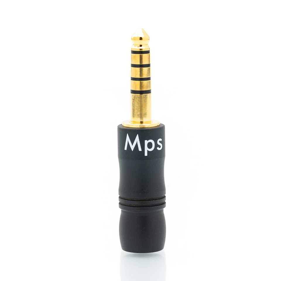 ■ HIFI MPS ZLATNÉ 4,4 mm 5 Polímky Mužské plné vyvážené spájkovacie slúchadlá pre NW-WM1Z NW-WM1A zosilňovač
