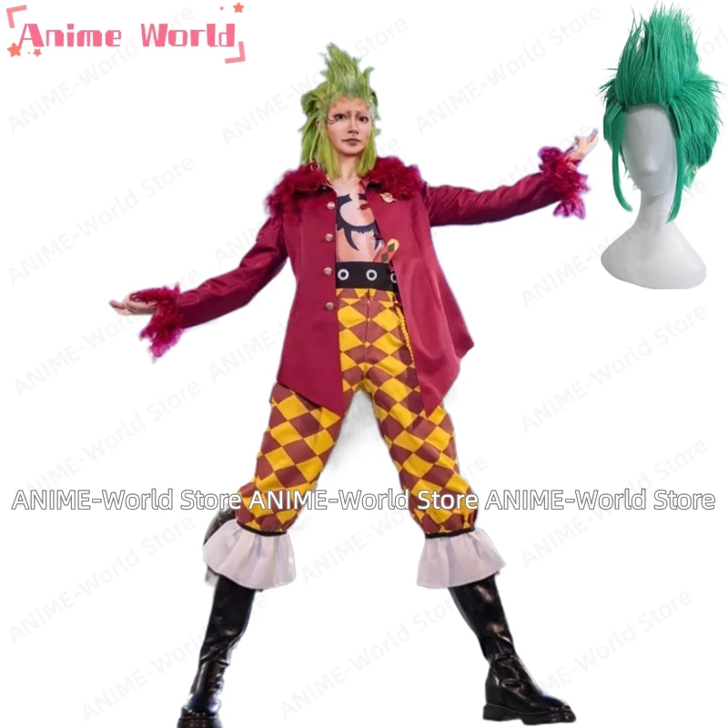 《Vlastná veľkosť》 Anime Bartolomeo Halloween vianočná večierok Uniform Cosplay kostým na mieru Parochň