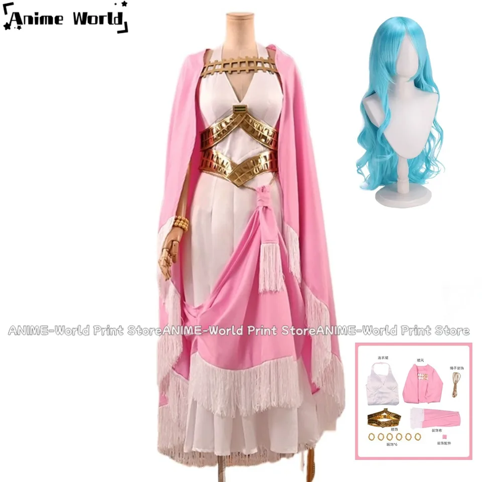 《Vlastná veľkosť》 Nefertari D. Cosplay kostým pre halloween vianočné festivaly Game Comic Consety