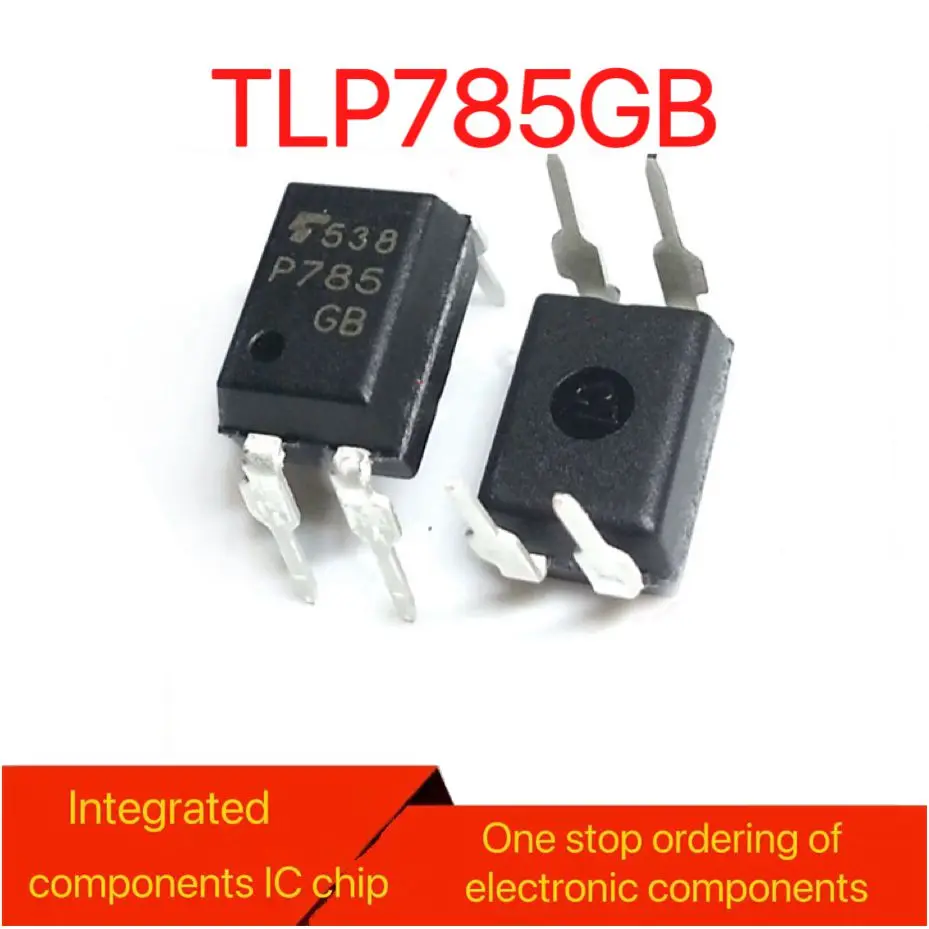 【10ks】 Importovaný úplne nový P785 OptoCoupler Isolator TLP785 P785GB P781 Priamy vkladanie DIP-4