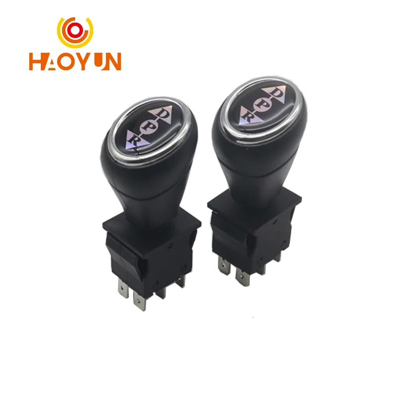【1ks】 Detský elektrický automobil vpred a spätné zastavenie prevodového zariadenia Push pruh spínač hračky auta Buggy Switch Switch Daquan