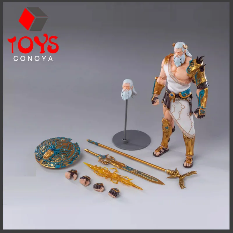 【2024 Q4】 Berserker Studios M-01 1/12 Zberateľná postava Zeus Zeus Všetky národy Gods Anime 6 