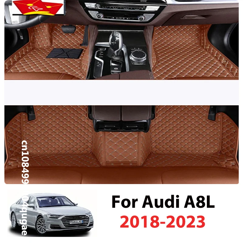 【LHD】 pre Audi pre A8L （5Seats） 2018-2023 trojvrstvový stereofónny kryt PVC Plné kryt