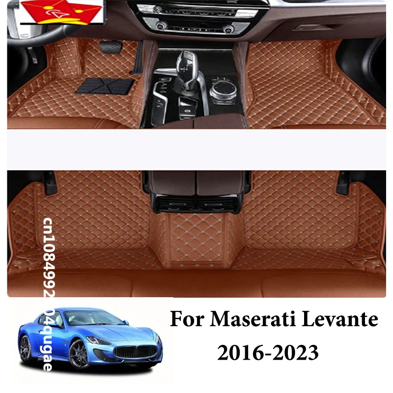 【LHD】 pre Maserati pre Levante 2016-2023 trojvrstvový PVC Stereo Plné kryt