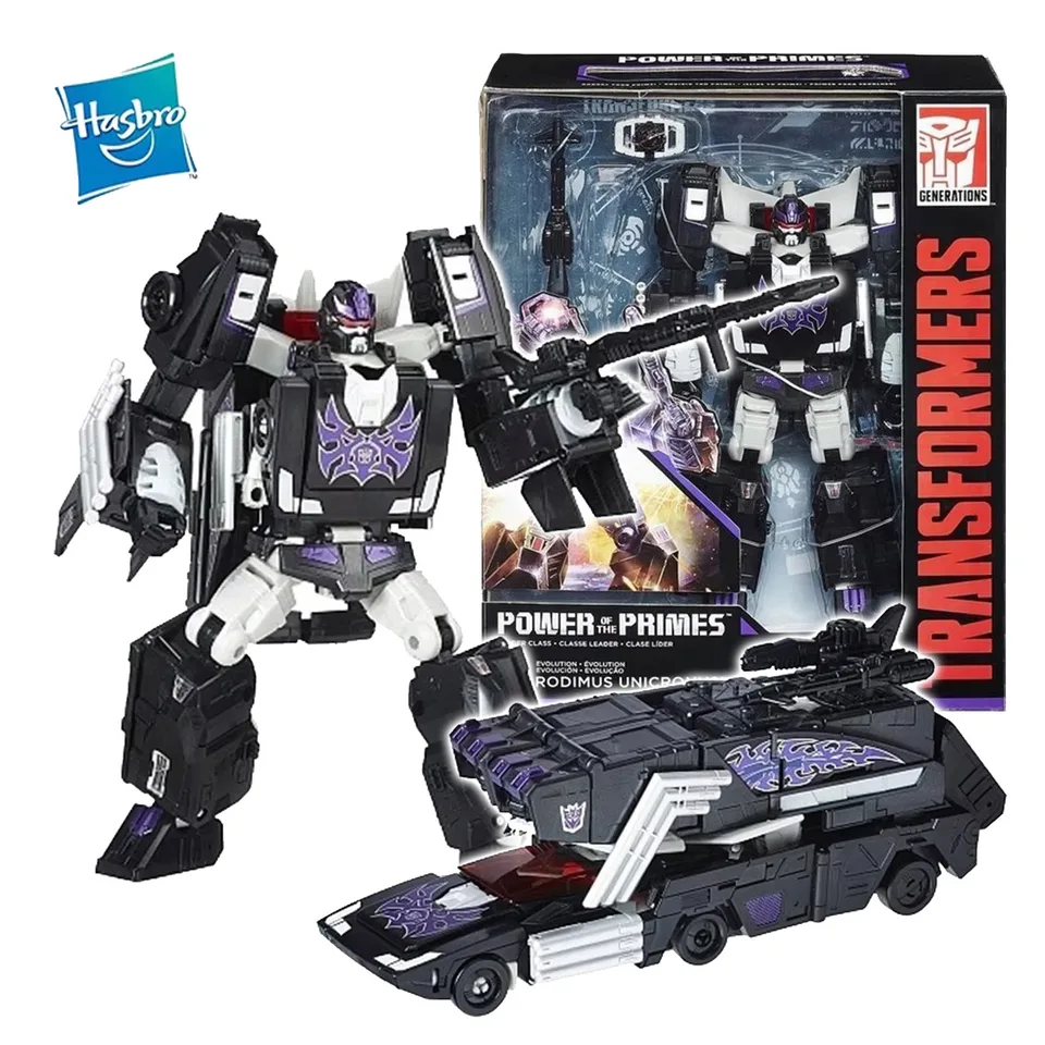 【Na sklade】 Hasbro Transformers Power of Priims Rodimus Unicronus Leader Class Original Action Figure Model Hračky Zbierka hračiek