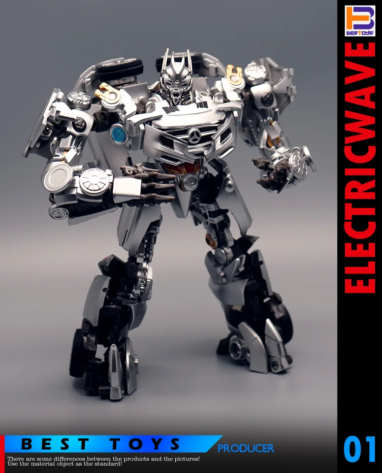 【Na sklade】 Transformácia Best Toys BT-01 BT01 Soundwave Information Officer Office Action Robot s boxom