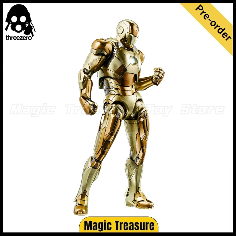 【Predpredaj】 Trojzero 3a DLX Infinity Legend Series Iron Man Armor No. 21 Midas Moveble Model Hray Figure
