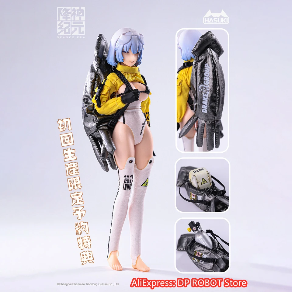 【S bonusom】 Pôvodná Hasuki Seance Era Kraken 1/12 Mobile Suit Action Action Figure s krabicou