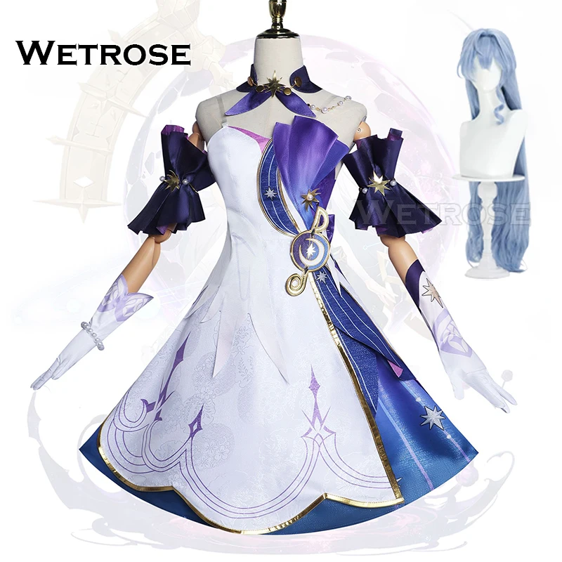 【Wetose】 V sklade Robin r SSR Cosplay kostým kostým Honkai Star Rail Penacony Singer