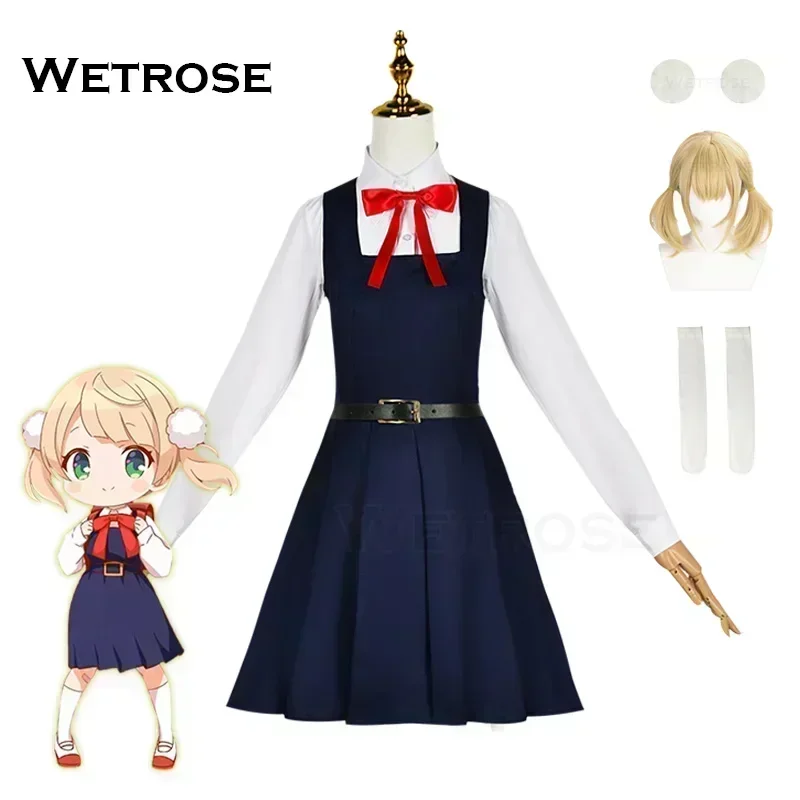 【Wetrose】 SHUKUSEI !! Loli kami requiem shigure ui cosplay kostým jk girl School Uniforma vtuber roztomilý kawaii šaty Lori God