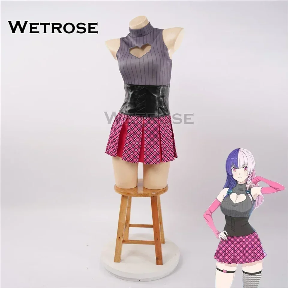 【Wetrose】 v sklade Nagomi Ikora 753 čarodejnícky kostým Cosplay Casual Pravidelné opotrebenie 2.5 Dimenzionálne zvádzanie Lilysa Seduction Set