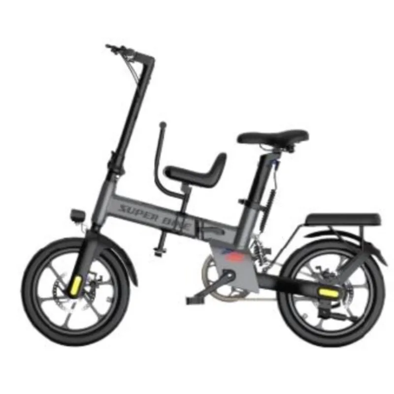 전기자전거 Rodičovské dieťa inteligentné elektrické bicykle s detským sedadlom prenosné prenosné prenosné ultra svetlo