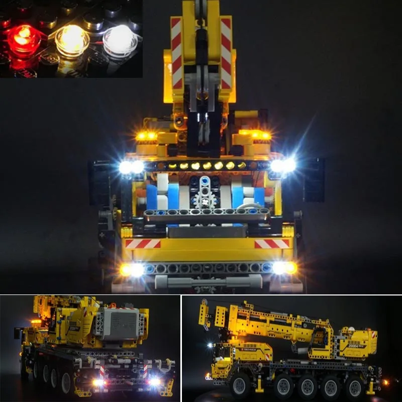 （Nezahŕňajú lego tehly) LED pre LEGO Technic Mobile Crane MK II Budova 42009 USB Lights Kit