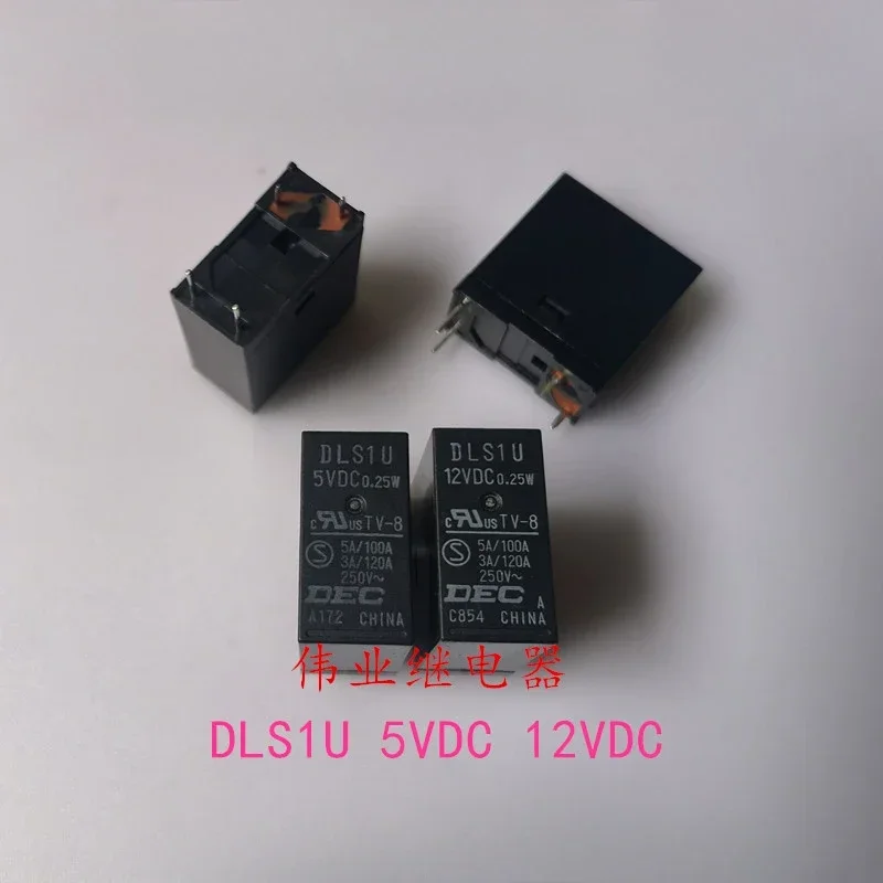 （Úplne nové） 1ks/šarža 100% Originálne originálne relé: DLS1U 5VDC 12VDC LCD TV TV Power Amplifier relé 4pins 5a 0,25W
