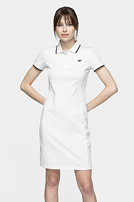 H4L21-SUDD080 WHITE Dámske šaty