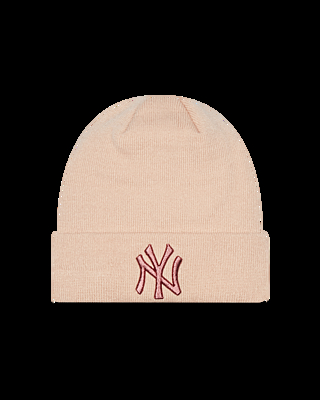 MLB Wmns metallic logo beanie NEYYAN Dámska zimná čiapka