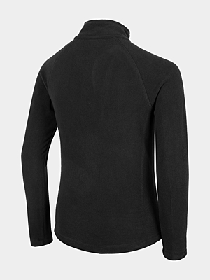 HJZ22-JBIDP001 DEEP BLACK Detské fleecové tričko