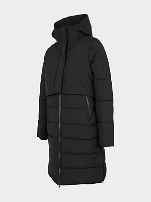 H4Z22-KUDP008 DEEP BLACK Dámsky kabát