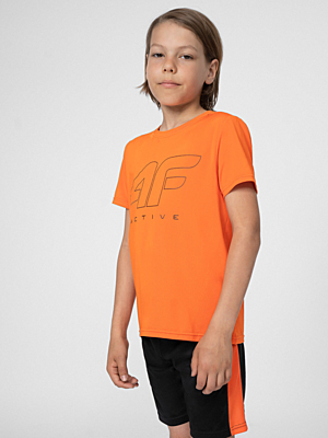 4FJSS23TFTSM166 ORANGE Detské tričko